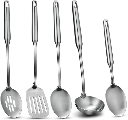 SOLTAM 5 Piece basic Kitchen utensil set - Will Last Your Kitchen a Lifetime